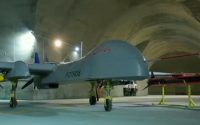 Iran unveils underground air force base with drones and missiles
